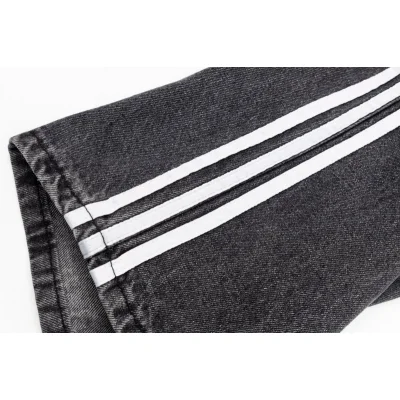 Джинсы Balenciaga X Adidas Wide Style "Gray" фото № 4