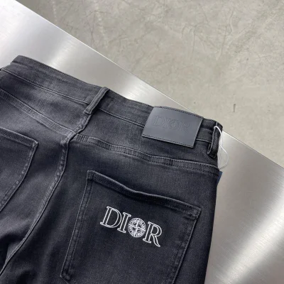 Джинсы Christian Dior Backside White Logo Stone Island "Blue" фото № 6 Джинсы Christian Dior Backside White Logo Stone Island "Blue" фото № 6