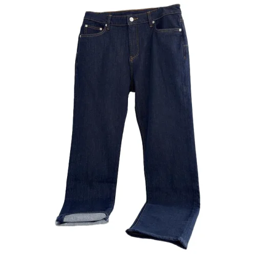 Джинсы Christian Dior Frontside Pockets Brown Stripe Dior "Blue"