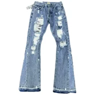 Джинсы Gallery Dept Washed "Blue Denim"