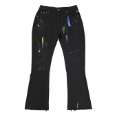 Джинсы Gallery Dept. LA Flare Splash "Black/Multicolor"