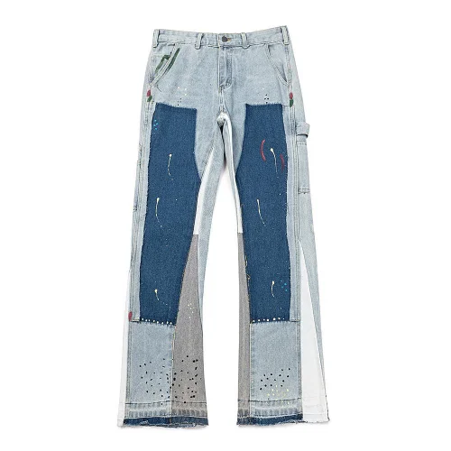 Джинсы Gallery Dept. LA Flare Reconstructed "Light Blue"