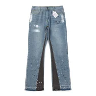 Джинсы Gallery Dept. LA Flare Contrast Inset "Blue/Black"