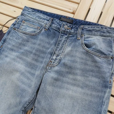 Джинсы Prada With Emblem "Blue/Gray" фото № 3