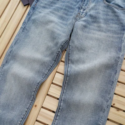 Джинсы Prada With Emblem "Blue/Gray" фото № 5