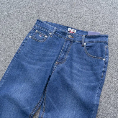 Джинсы Tommy Hilfiger With Logo "Blue" фото № 4