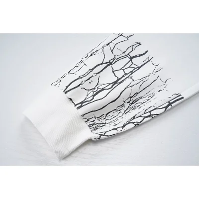 Штаны Amiri Print Below - Cracks "White" фото № 4