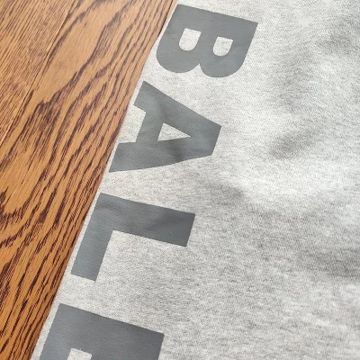 Штаны Balenciaga With Large Text Brand Logo "Gray" фото № 3