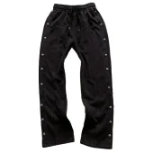 Штаны Chrome Hearts Side Slits "Black"