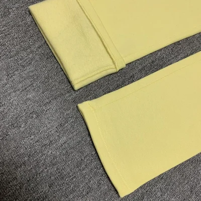 Штаны Fear Of God Sports - With Text Logo "Yellow" фото № 5