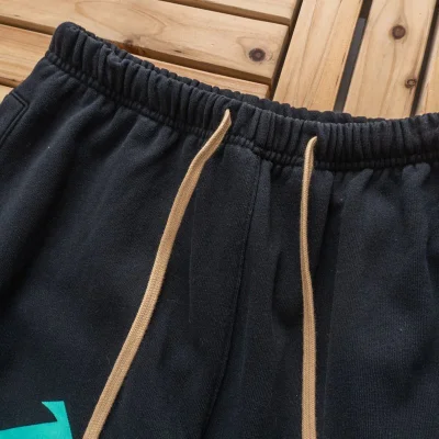 Штаны Four Caccus X Fear Of God With Logo "Black" фото № 3