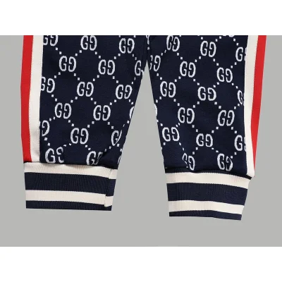 Штаны Gucci Style Brand 2023 "Blue/White" фото № 4