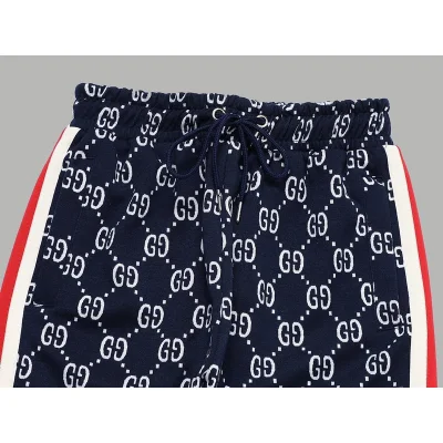 Штаны Gucci Style Brand 2023 "Blue/White" фото № 5