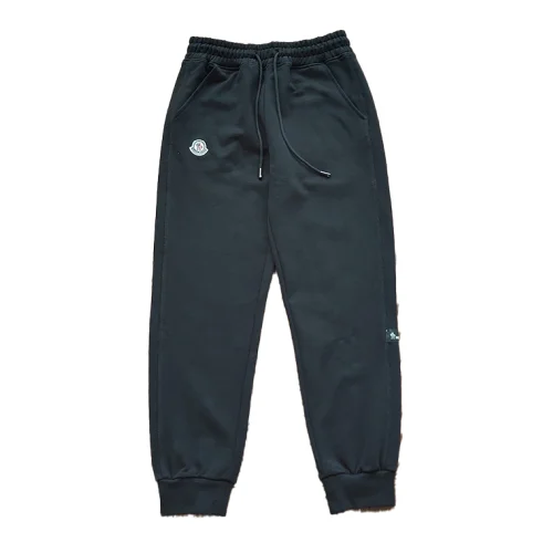 Штаны Moncler With Brand Logo And Patch "Black"