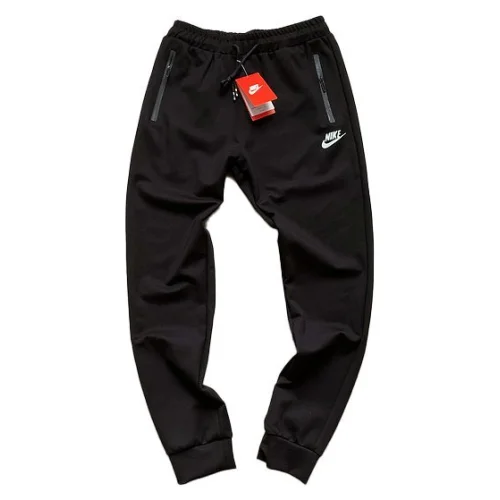 Штаны Nike Checkmark And Text Logo "Black"