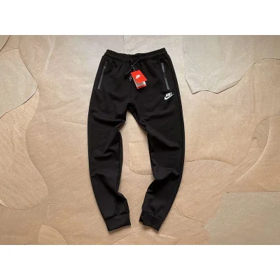 Штаны Nike Checkmark And Text Logo "Black" фото № 2