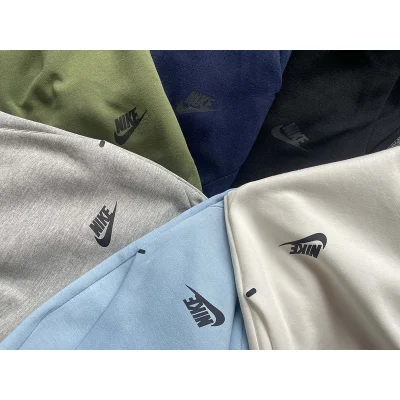 Штаны Nike With Black Small Logo "Blue/Black" фото № 3