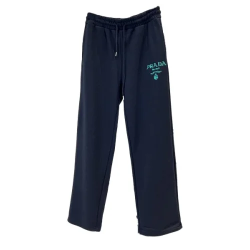 Штаны Prada Straight "Blue"