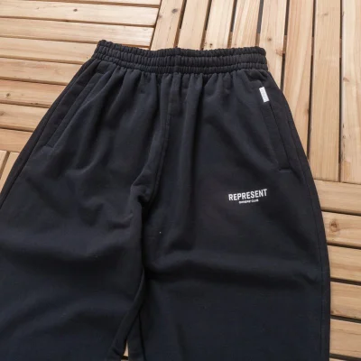 Штаны Represent Owners Club Side Zip Pockets "Black" фото № 2 Штаны Represent Owners Club Side Zip Pockets "Black" фото № 2