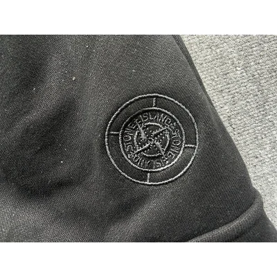 Штаны Stone Island Logo Pockets "Black" фото № 4
