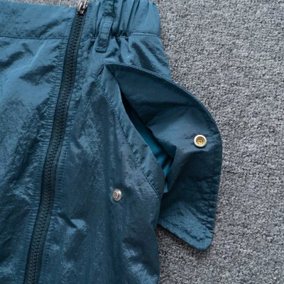 Штаны Stone Island ZIP With Logo Brand "Blue" фото № 4