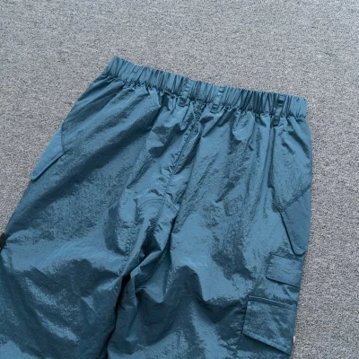 Штаны Stone Island ZIP With Logo Brand "Blue" фото № 9