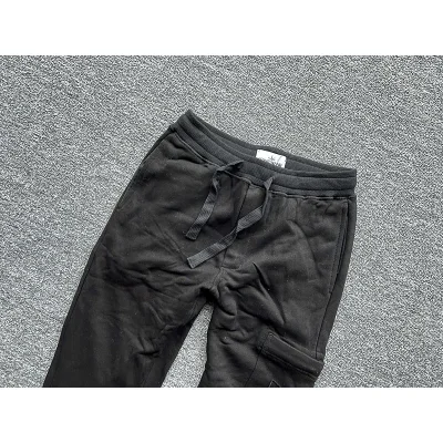 Штаны Stone Island With Pockets And Logo "Black" фото № 2