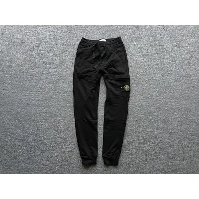 Штаны Stone Island With Pockets And Logo "Black" фото № 8