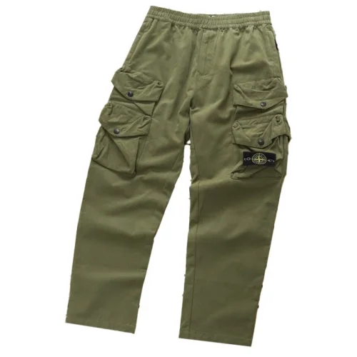 Штаны Stone Island With Rivet Pockets "Olive"