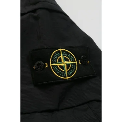 Штаны Stone Island Pocket With Star Logo "Black" фото № 4