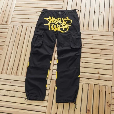 Штаны Stussy With The Inscription Of The Logo "Black/Yellow" фото № 2 Штаны Stussy With The Inscription Of The Logo "Black/Yellow" фото № 2