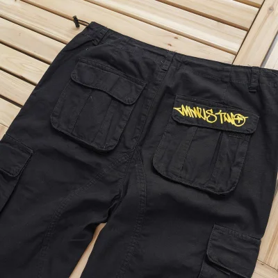 Штаны Stussy With The Inscription Of The Logo "Black/Yellow" фото № 3 Штаны Stussy With The Inscription Of The Logo "Black/Yellow" фото № 3