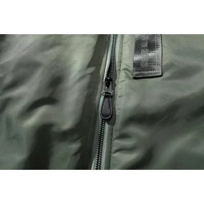 Бомбер A Bathing Ape Camouflage Sleeve Monkey Had Pockets "Green" фото № 5