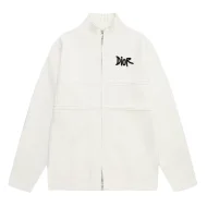 Бомбер Christian Dior Chaotic Letter Logo "White"