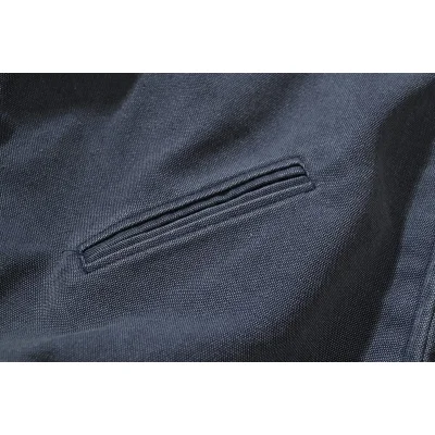 Бомбер Gallery Dept X Four Caccus With Yellow Text Logo "Gray/Blue" фото № 7