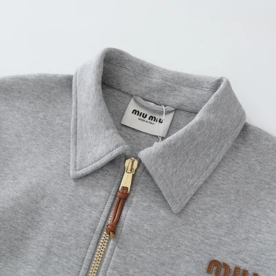 Бомбер Burberry Soft Sleeve "Gray" фото № 3