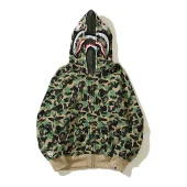 Худи A Bathing Ape Recklessness - ZIP "Green"