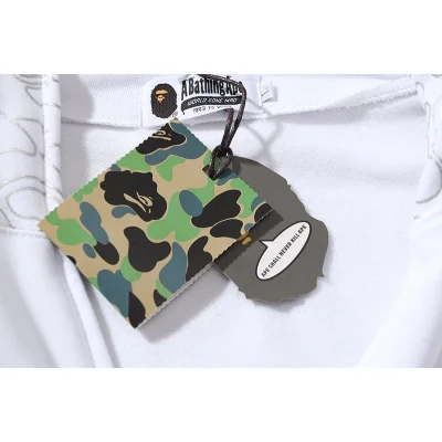 Худи A Bathing Ape Painted Hood ZIP "White" фото № 8