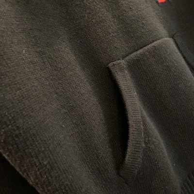 Худи Amiri Insulated With Letter "Black" фото № 4