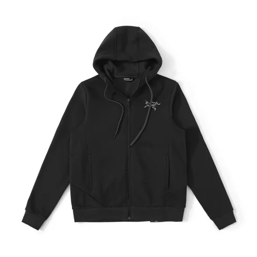 Худи Arcteryx Skeleton Logo ZIP "Black"