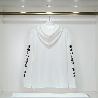 Худи Balenciaga Sleeves With Logo "White" фото № 6