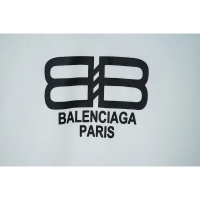 Худи Balenciaga Sleeves With Logo "White" фото № 3