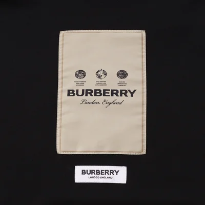 Худи Burberry Natural Cotton "Black" фото № 3