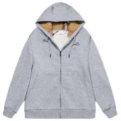 Худи Burberry With Brand Sign ZIP "Gray"