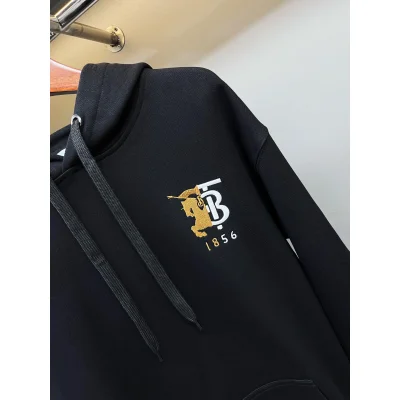 Свитшот Burberry Front Print Yellow Warrior And Horse BT 1856 "Black" фото № 3