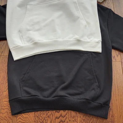 Худи Burberry One Solid Pocket "White" фото № 5 Худи Burberry One Solid Pocket "White" фото № 5