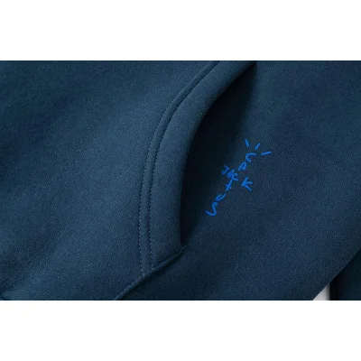 Худи Travis Scott Elkins HS Hoodie "Washed Blue" фото № 4 Худи Travis Scott Elkins HS Hoodie "Washed Blue" фото № 4