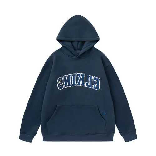 Худи Travis Scott Elkins HS Hoodie "Washed Blue"