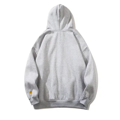 Худи Carhartt With Text Logo ZIP "Gray" фото № 3