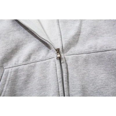 Худи Carhartt With Text Logo ZIP "Gray" фото № 6